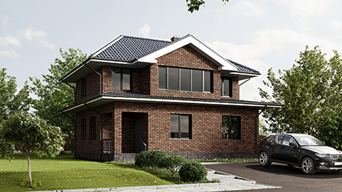 Двухэтажный дом